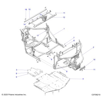 CHASSIS, MAIN FRAME AND SKID PLATES