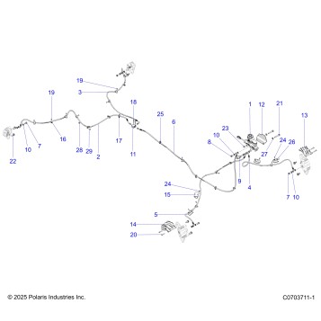 BRAKES, BRAKE LINES AND MASTER CYLINDER