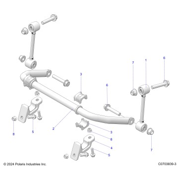 SUSPENSION, FRONT STABILIZER BAR