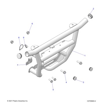 CHASSIS, FRONT BUMPER - G22GME99AC/AJ/BC/BJ (C0705683-2)