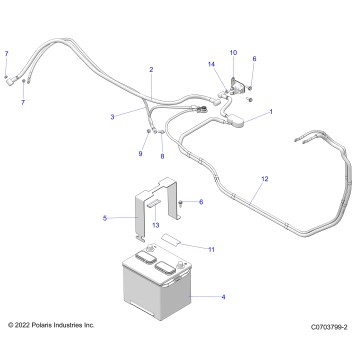 ELECTRICAL, BATTERY - G23GXE99A/99B (C0703799-2)