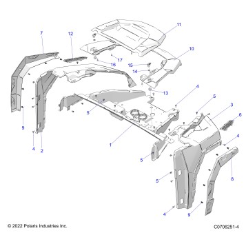 BODY, HOOD AND FRONT FENDER