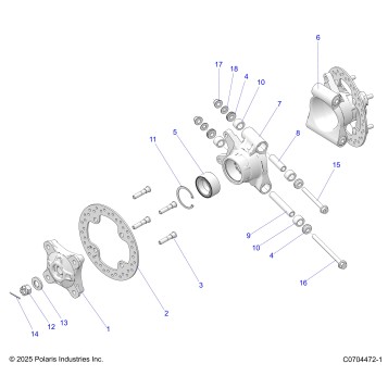 SUSPENSION, REAR CARRIER