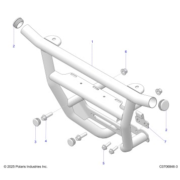 CHASSIS, FRONT BUMPER