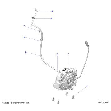 DRIVE TRAIN, FRONT GEARCASE MOUNTING