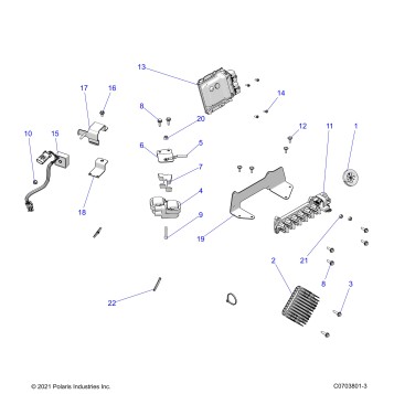 ELECTRICAL, WIRE HARNESS, COMPONENTS - G22GME99AC/AJ/BC/BJ (C0703801-3)