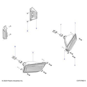 ELECTRICAL, HEADLIGHTS AND TAILLIGHTS