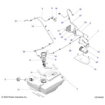 FUEL, FUEL SYSTEM EVAP