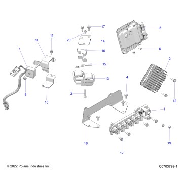 ELECTRICAL, COMPONENTS AND OPTIONS - G23GXE99A/99B (C0703799-1)