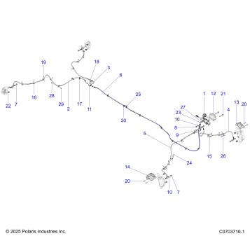 BRAKES, BRAKE LINES AND MASTER CYLINDER