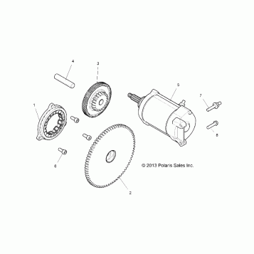 ENGINE, STARTER - Z20NAE99AC/AL/AN/BC/BL/BN/LL/K99AF/AK/BF/BK/M99AL/R99AZ/BZ (49RGRSTARTER14RZR1000)