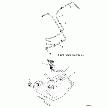 BODY, FUEL TANK - R17RGE99A7/A9/AW/AM/KAK (700802)
