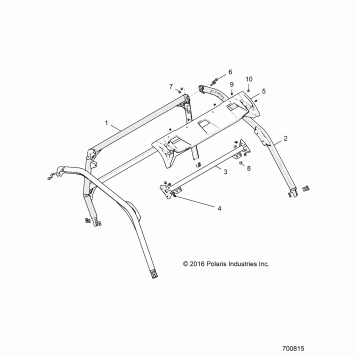 CHASSIS, CAB FRAME - R17RGE99A7/A9/AW/AM/KAK (700815)