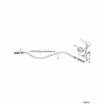DRIVE TRAIN, GEAR SELECTOR - R17RGE99A7/A9/AW/AM/KAK (700819)