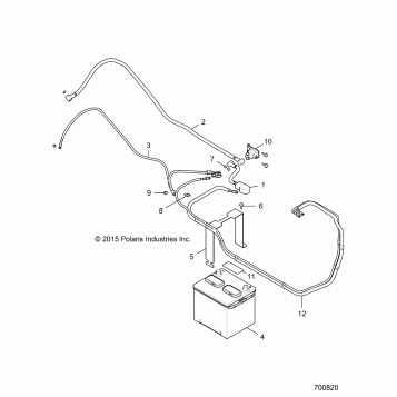 ELECTRICAL, BATTERY - R16RGE99A7/AE/AV (700820)