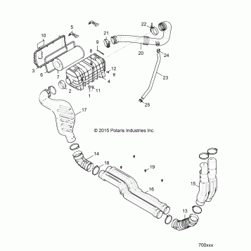 ENGINE, AIR INTAKE SYSTEM - R17RGE99A7/A9/AW/AM/KAK (700825)