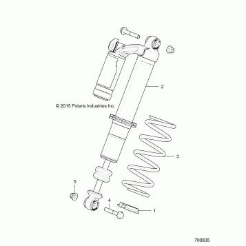 SUSPENSION, FRONT SHOCK MOUNTING - R16RGE99AE (700835)