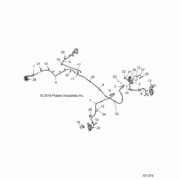 BRAKES, BRAKE LINES AND MASTER CYLINDER - R17RHE99AU (701374)