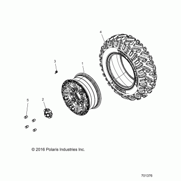 WHEELS, FRONT - R17RHE99AU (701376)