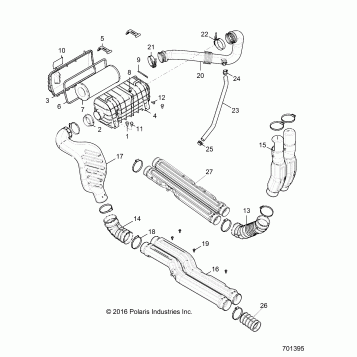 ENGINE, AIR INTAKE SYSTEM - R17RHE99AU (701395)