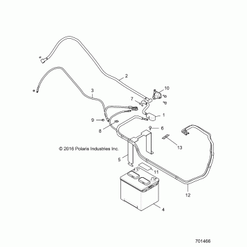 ELECTRICAL, BATTERY - R17RGE99A7/A9/AW/AM/KAK (701466)