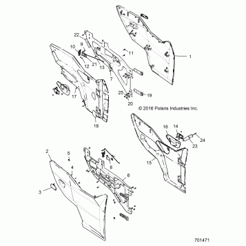 BODY, DOORS - R16RGE99A7/AE/AV (701471)