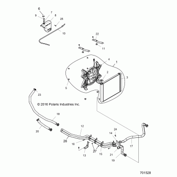 ENGINE, COOLING SYSTEM - R17RGE99A7/A9/AW/AM/KAK (701528)