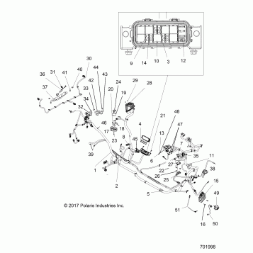 ELECTRICAL, WIRE HARNESS - R18RGK99BS (701998)