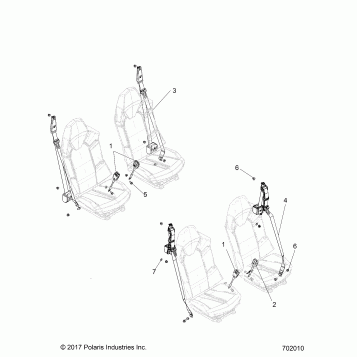 BODY, SEAT BELT MOUNTING - R19RHE99AD/BD/LD/KAK/BK (702010)