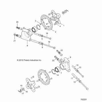 SUSPENSION, REAR CARRIER - R19RHE99AD/BD/LD/KAK/BK (702251)