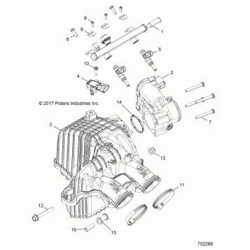ENGINE, AIR INTAKE MANIFOLD - R18RGE99BM/BB/B7/KBS/UB9/UBG (702286)