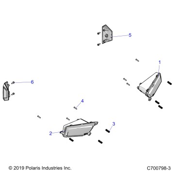 ELECTRICAL, HEADLIGHTS AND TAILLIGHTS - G22GXE99AL/BL (C700798-3)