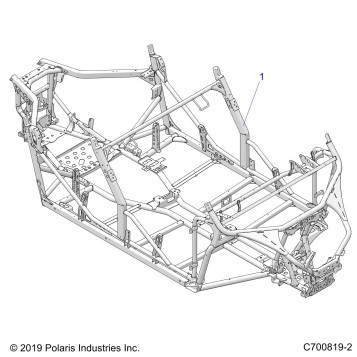 CHASSIS, MAIN FRAME - G22GME99AL/BL (C700819-2)