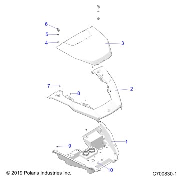 BODY, HOOD - G22GXE99AL/BL (C700830-1)