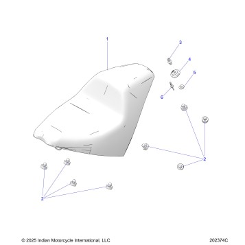 BODY, SEAT - N26DSDBH/DSGBH ALL OPTIONS (201821C)