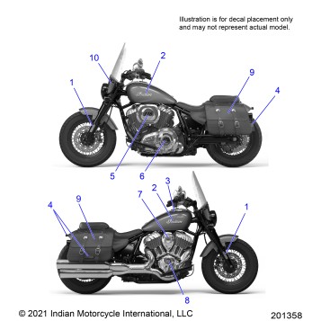 BODY, DECALS/EMBLEMS/BADGES - N22DBABH/DBDBH ALL OPTIONS (200894C)