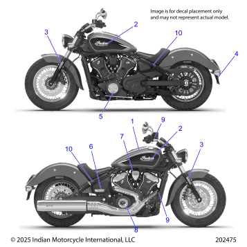BODY, EMBLEMS/DECALS - N26SCD76 (202475)