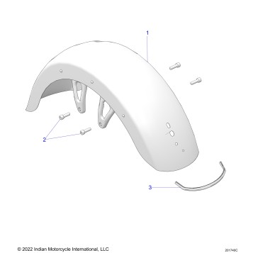 BODY, FENDER, FRONT - N24LCERR ALL OPTIONS (201740C)