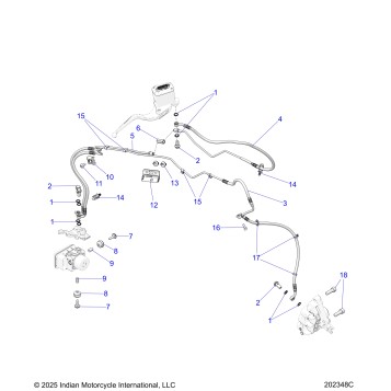 BRAKES, FRONT ASM. - N26SCD76 (202348C)