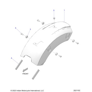 BODY, FENDER, REAR - N25SSB61/SSC61 (202115C)