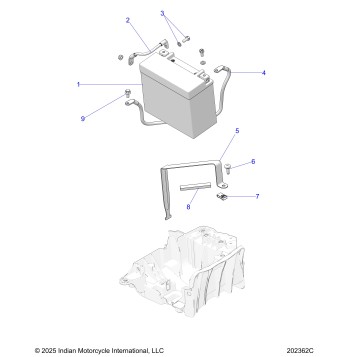 ELECTRICAL, BATTERY - N26DMBAG ALL OPTIONS (202362C)