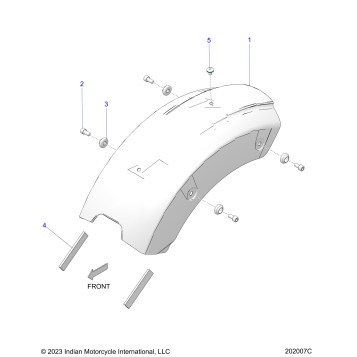 BODY, FENDER, REAR - N26SSE77 (202007C)