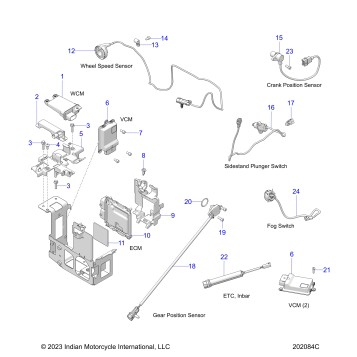 ELECTRICAL, COMPONENTS 2 - N24LCERR ALL OPTIONS (202084C)