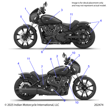 BODY, EMBLEMS/DECALS - N26SSB76/SSC76/SSD76 (202474)