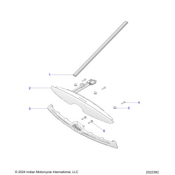 ELECTRICAL, TRUNK TAILLIGHT - N26LG4SS/LG6SS ALL OPTIONS (202239C)