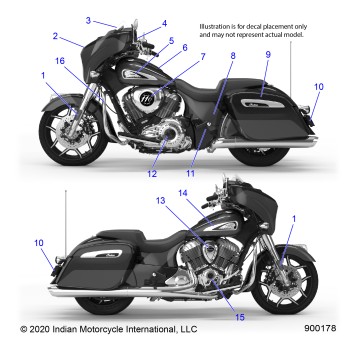 BODY, EMBLEMS/DECALS - N21TCEBB ALL OPTIONS (900178)