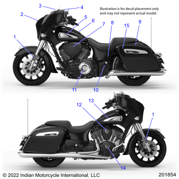 BODY, EMBLEMS/DECALS - N24TCBBB ALL OPTIONS (201854)