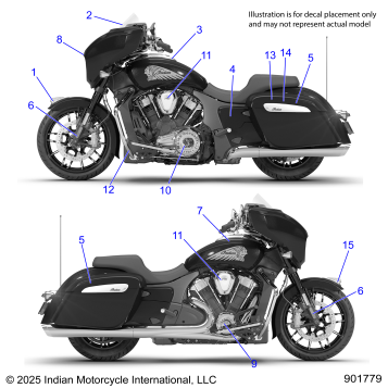 BODY, DECALS/EMBLEMS - N26LF0RR ALL OPTIONS (901779)