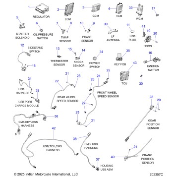 ELECTRICAL, COMPONENTS - N26SBB76/SBC76/SBD76 (202357C)