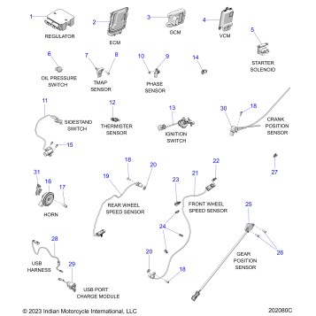 ELECTRICAL, COMPONENTS - N26SBC61/SBV61 (202080C)